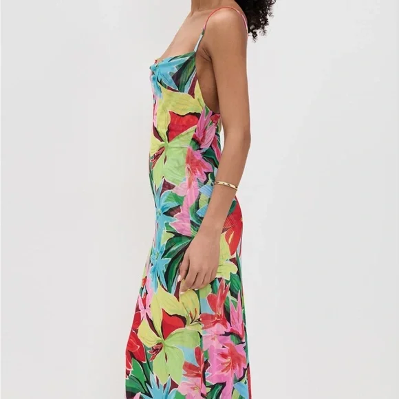 NWT • RESA margot maxi dress in Tropicana - medium - Picture 5 of 8
